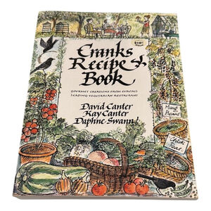 Cranks Recipe Book David Kay Canter Daphne Swann Vegetarian Cookbook Softcover